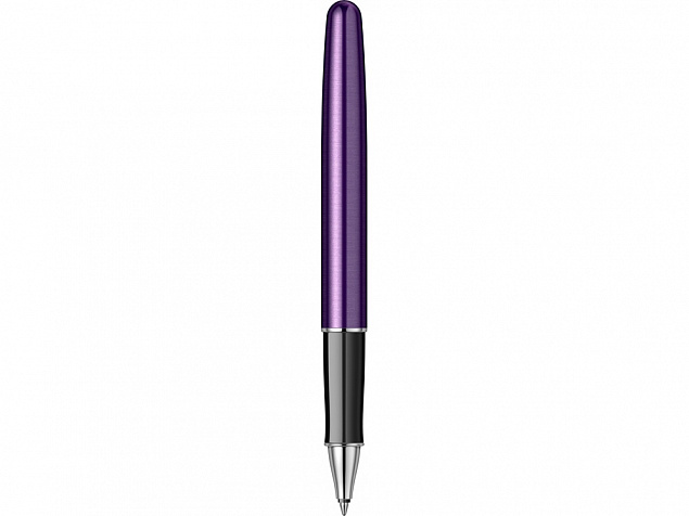 Ручка-роллер Parker «Sonnet Essentials Violet SB Steel CT» с логотипом в Самаре заказать по выгодной цене в кибермаркете AvroraStore