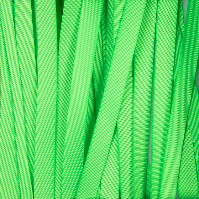 Стропа текстильная Fune 10 S, зеленый неон, 10 см с логотипом в Самаре заказать по выгодной цене в кибермаркете AvroraStore