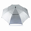 Зонт-трость антишторм Hurricane 27, черный с логотипом в Самаре заказать по выгодной цене в кибермаркете AvroraStore
