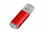 USB-флешка на 16 Гб с прозрачным колпачком с логотипом в Самаре заказать по выгодной цене в кибермаркете AvroraStore