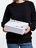 Коробка Frosto, S, белая с логотипом в Самаре заказать по выгодной цене в кибермаркете AvroraStore