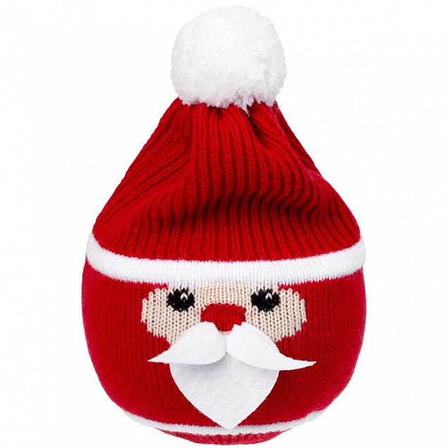 Елочный шар «Дед Мороз» с логотипом в Самаре заказать по выгодной цене в кибермаркете AvroraStore