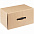 Коробка Matter High Light, крафт с белой ручкой с логотипом в Самаре заказать по выгодной цене в кибермаркете AvroraStore