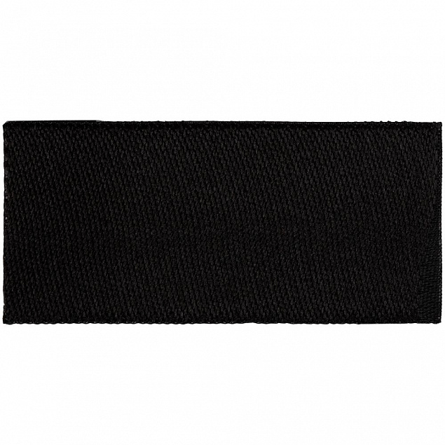 Лейбл тканевый Epsilon, XXS, черный с логотипом в Самаре заказать по выгодной цене в кибермаркете AvroraStore