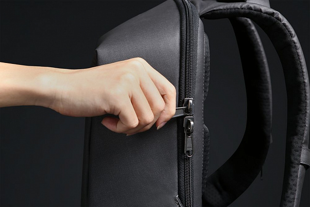 Рюкзак HiPack, черный с логотипом в Самаре заказать по выгодной цене в кибермаркете AvroraStore