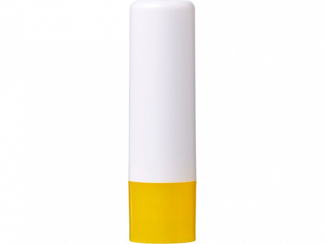 Гигиеническая помада Deale, белый/желтый с логотипом в Самаре заказать по выгодной цене в кибермаркете AvroraStore