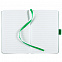 Блокнот Freenote, в линейку, зеленый с логотипом в Самаре заказать по выгодной цене в кибермаркете AvroraStore