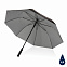 Двухцветный плотный зонт Impact из RPET AWARE™ с автоматическим открыванием, 27" с логотипом в Самаре заказать по выгодной цене в кибермаркете AvroraStore