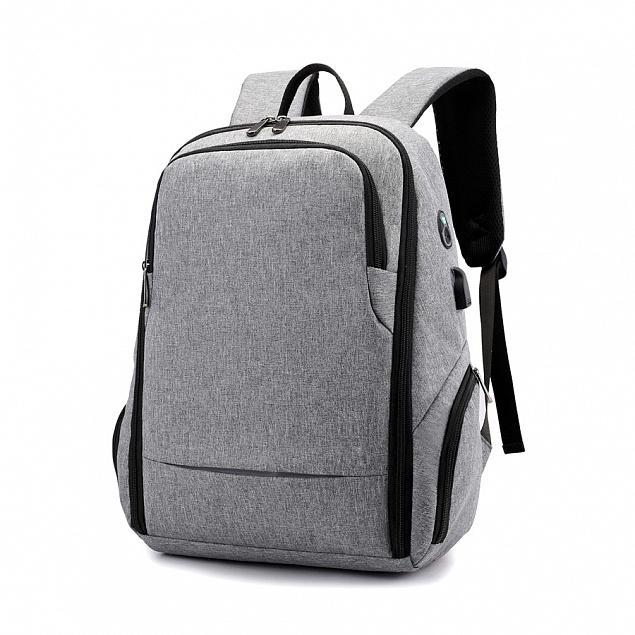 Рюкзак "Gedons" - Серый CC с логотипом в Самаре заказать по выгодной цене в кибермаркете AvroraStore