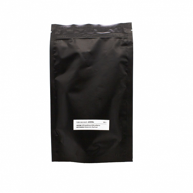 Кофе зерновой Cofer, 100 г (черный) с логотипом в Самаре заказать по выгодной цене в кибермаркете AvroraStore