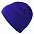 Шапка Siver, синяя с логотипом в Самаре заказать по выгодной цене в кибермаркете AvroraStore