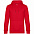 Толстовка с капюшоном унисекс King, красная с логотипом в Самаре заказать по выгодной цене в кибермаркете AvroraStore