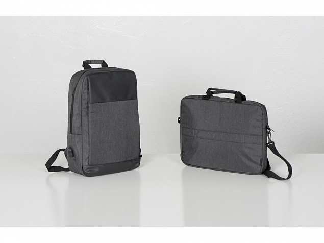 Рюкзак с отделением для ноутбука District с логотипом в Самаре заказать по выгодной цене в кибермаркете AvroraStore