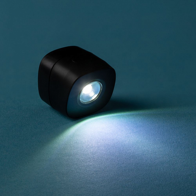 Налобный фонарь Night Walk Headlamp, черный с логотипом в Самаре заказать по выгодной цене в кибермаркете AvroraStore