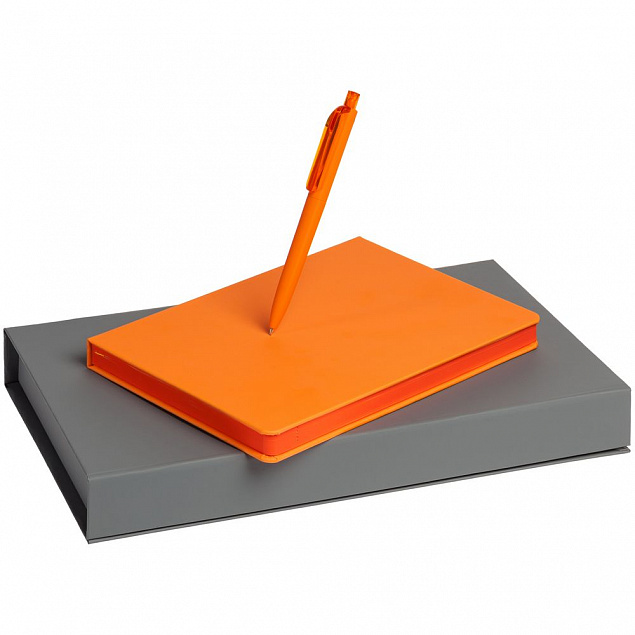 Набор Shall, оранжевый с логотипом в Самаре заказать по выгодной цене в кибермаркете AvroraStore