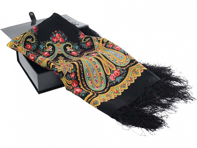 Павловопосадский платок с логотипом в Самаре заказать по выгодной цене в кибермаркете AvroraStore