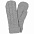 Варежки Heat Trick, темно-серый меланж с логотипом в Самаре заказать по выгодной цене в кибермаркете AvroraStore
