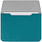 Чехол для ноутбука Nubuk, бирюзовый с логотипом в Самаре заказать по выгодной цене в кибермаркете AvroraStore