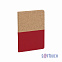 Блокнот "Фьюджи", формат А5, покрытие soft touch+пробка с логотипом в Самаре заказать по выгодной цене в кибермаркете AvroraStore