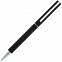 Ручка шариковая Blade Soft Touch, черная с логотипом в Самаре заказать по выгодной цене в кибермаркете AvroraStore