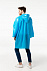 Дождевик-плащ CloudTime, голубой с логотипом в Самаре заказать по выгодной цене в кибермаркете AvroraStore