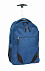 Рюкзак на колесиках TRAILER, синий с логотипом в Самаре заказать по выгодной цене в кибермаркете AvroraStore