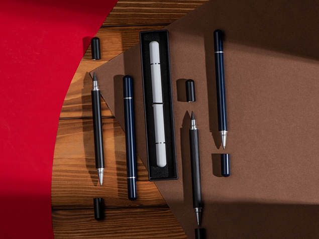 Металлическая ручка и вечный карандаш «Van Gogh» с логотипом в Самаре заказать по выгодной цене в кибермаркете AvroraStore
