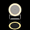 Лампа с колонкой и беспроводной зарядкой moonLight, белая с логотипом в Самаре заказать по выгодной цене в кибермаркете AvroraStore