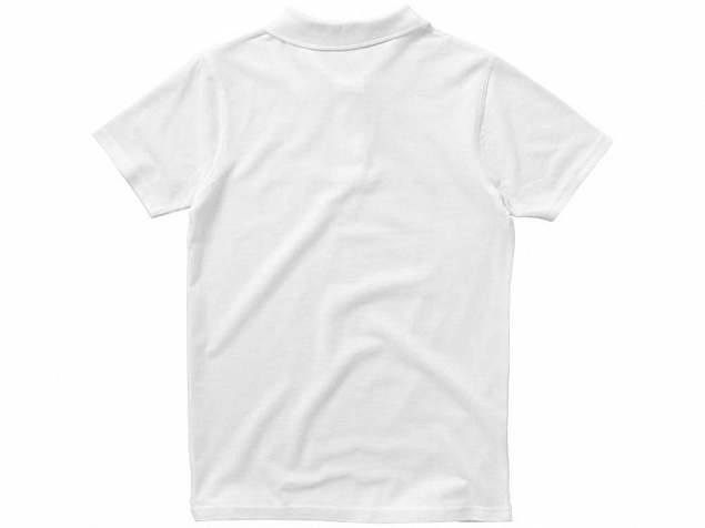 Рубашка поло First мужская, белый с логотипом в Самаре заказать по выгодной цене в кибермаркете AvroraStore