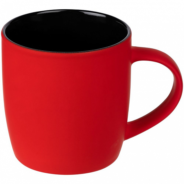Набор Color Block, красный с черным с логотипом в Самаре заказать по выгодной цене в кибермаркете AvroraStore