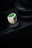 Автомобильное зарядное устройство с подсветкой Logocharger, черное с логотипом в Самаре заказать по выгодной цене в кибермаркете AvroraStore
