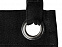 Хлопковый фартук Delight с карманом и регулируемыми завязками, черный с логотипом в Самаре заказать по выгодной цене в кибермаркете AvroraStore