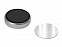 Магнитный держатель для телефона Magpin mini, черный/стальной с логотипом в Самаре заказать по выгодной цене в кибермаркете AvroraStore