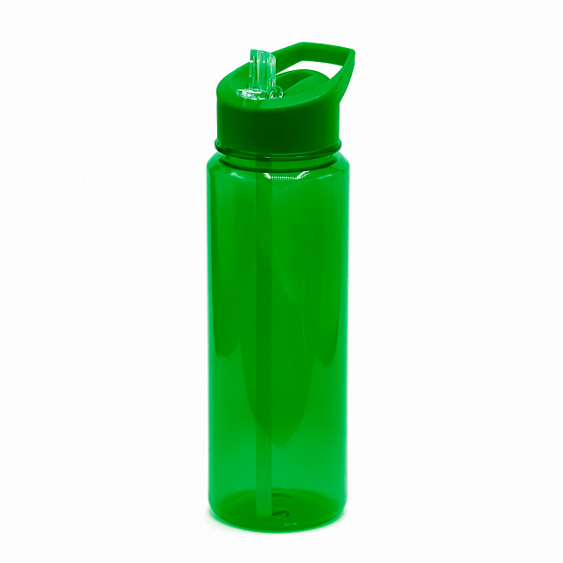 Пластиковая бутылка  Мельбурн, распродажа, зеленый с логотипом в Самаре заказать по выгодной цене в кибермаркете AvroraStore