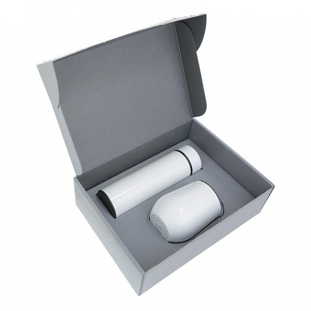 Набор Hot Box C grey (белый) с логотипом в Самаре заказать по выгодной цене в кибермаркете AvroraStore