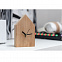Бамбуковые часы La Casa, коричневые с логотипом в Самаре заказать по выгодной цене в кибермаркете AvroraStore
