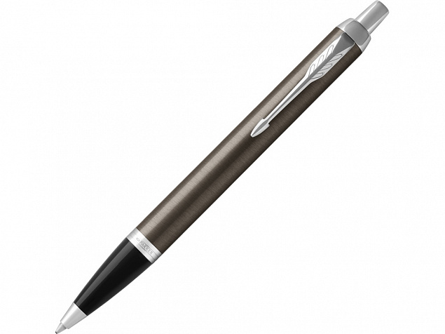 Ручка шариковая Parker IM Core Dark Espresso Lacque CT с логотипом в Самаре заказать по выгодной цене в кибермаркете AvroraStore