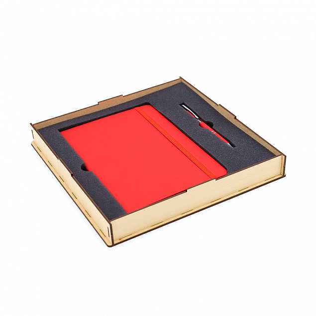 Подарочный набор Клайд, (красный) с логотипом в Самаре заказать по выгодной цене в кибермаркете AvroraStore