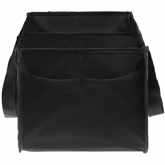 Органайзер в багажник автомобиля Unit Carry, черный с логотипом в Самаре заказать по выгодной цене в кибермаркете AvroraStore
