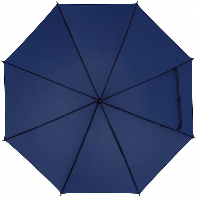 Зонт-трость Lido, темно-синий с логотипом в Самаре заказать по выгодной цене в кибермаркете AvroraStore