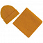 Шапка Real Talk, горчичная с логотипом в Самаре заказать по выгодной цене в кибермаркете AvroraStore