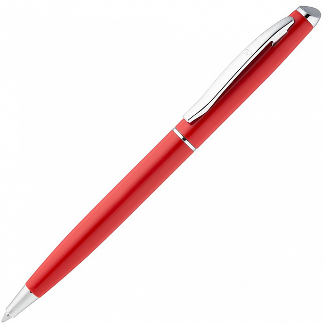 Ручка шариковая Phrase, красная с логотипом в Самаре заказать по выгодной цене в кибермаркете AvroraStore