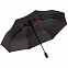 Зонт складной AOC Mini ver.2, красный с логотипом в Самаре заказать по выгодной цене в кибермаркете AvroraStore