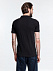 Рубашка поло мужская Adam, черная с логотипом в Самаре заказать по выгодной цене в кибермаркете AvroraStore