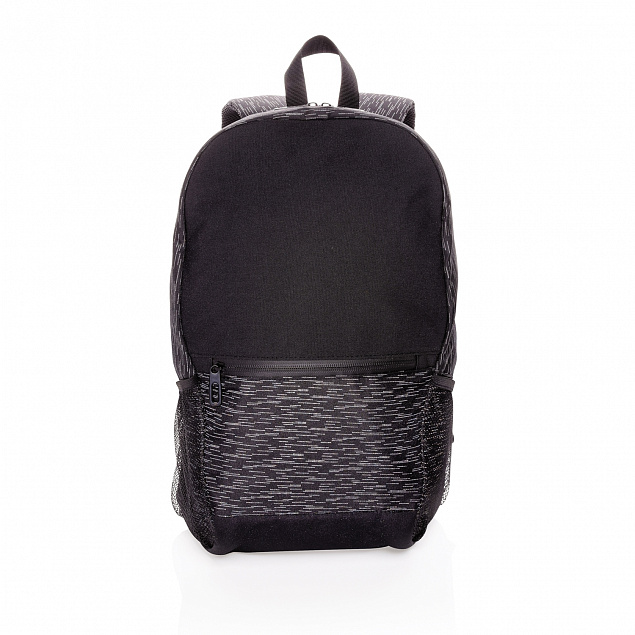 Светоотражающий рюкзак для ноутбука из RPET AWARE™ с логотипом в Самаре заказать по выгодной цене в кибермаркете AvroraStore