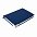 Ежедневник недатированный Kennedy, А5,  синий, белый блок, серебряный срез с логотипом в Самаре заказать по выгодной цене в кибермаркете AvroraStore