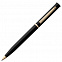 Ручка шариковая Euro Gold, черная с логотипом в Самаре заказать по выгодной цене в кибермаркете AvroraStore