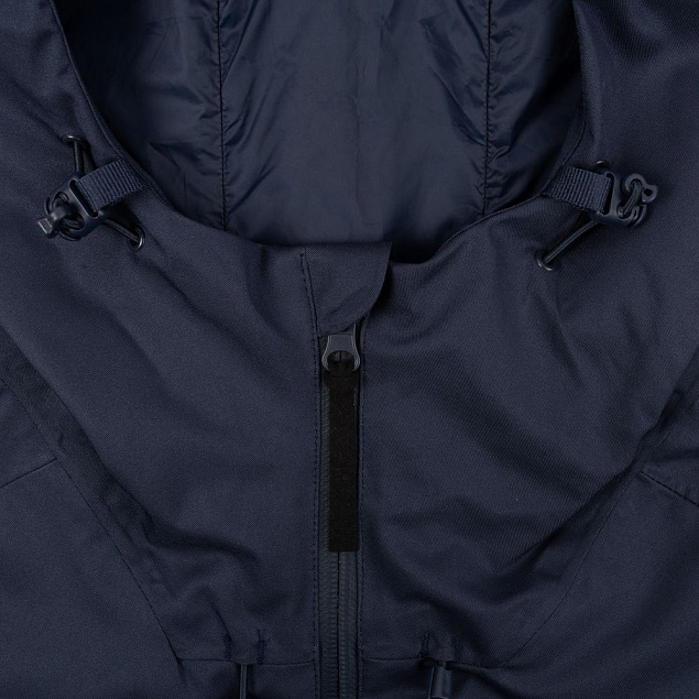 Куртка унисекс Kokon, темно-синяя с логотипом в Самаре заказать по выгодной цене в кибермаркете AvroraStore