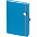 Ежедневник Favor Metal, недатированный, голубой с логотипом в Самаре заказать по выгодной цене в кибермаркете AvroraStore