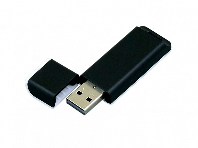 USB 3.0- флешка на 128 Гб с оригинальным двухцветным корпусом с логотипом в Самаре заказать по выгодной цене в кибермаркете AvroraStore